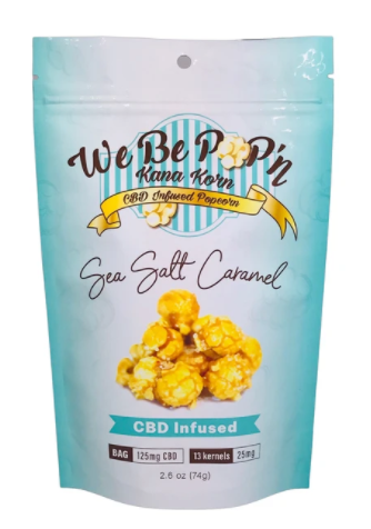Caramel Sea Salt Popcorn 125mg CBD